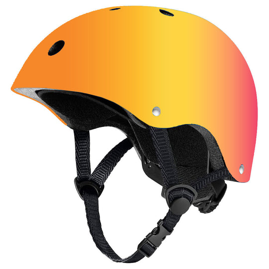 Unisex Multisport-Helm für Skateboard und Fahrrad mit verstellbarem Kinnriemen 2