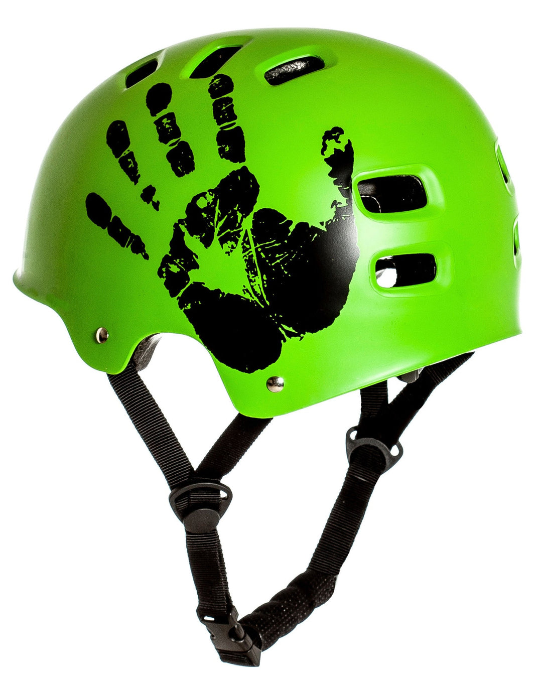 Unisex Multisport-Helm mit Totenkopf-Motiv und verstellbarem Kinnriemen 2