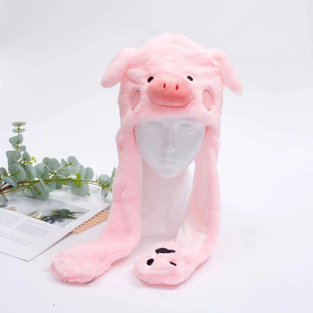 Unisex Mütze mit Wackelohren für Cosplay und festliche Anlässe 16