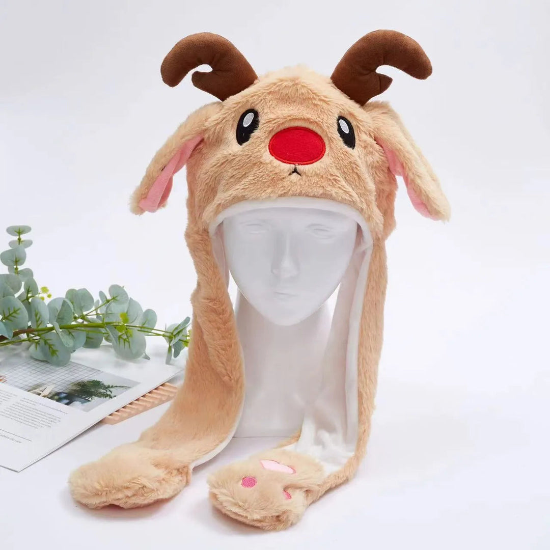 Unisex Mütze mit Wackelohren für Cosplay und festliche Anlässe 17