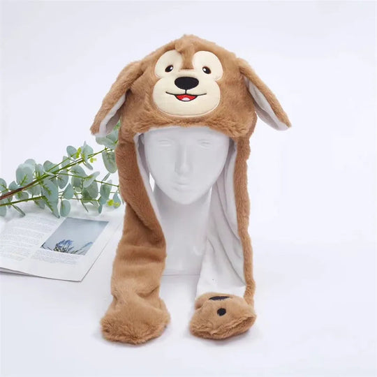 Unisex Mütze mit Wackelohren für Cosplay und festliche Anlässe 23