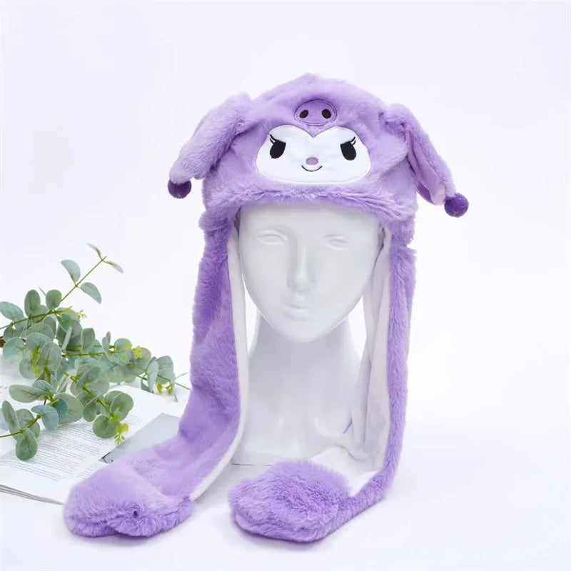 Unisex Mütze mit Wackelohren für Cosplay und festliche Anlässe 24