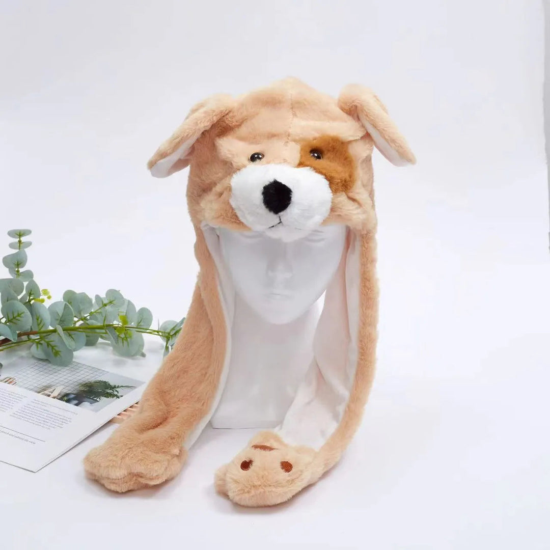 Unisex Mütze mit Wackelohren für Cosplay und festliche Anlässe 44
