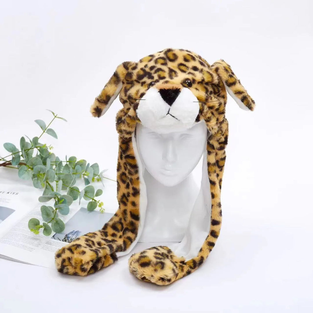 Unisex Mütze mit Wackelohren für Cosplay und festliche Anlässe 48