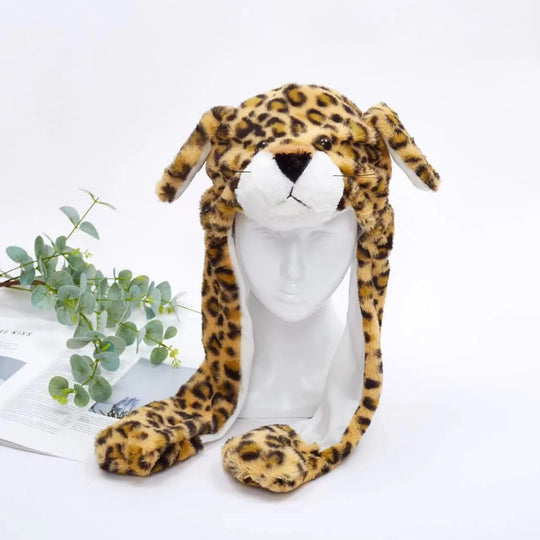 Unisex Mütze mit Wackelohren für Cosplay und festliche Anlässe 48