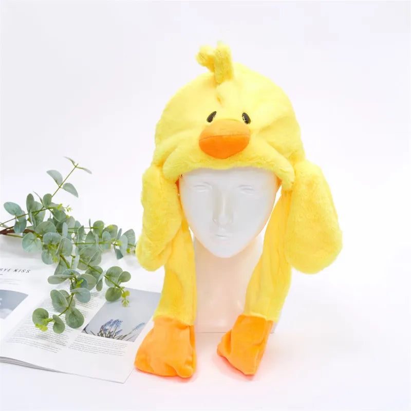 Unisex Mütze mit Wackelohren für Cosplay und festliche Anlässe 56