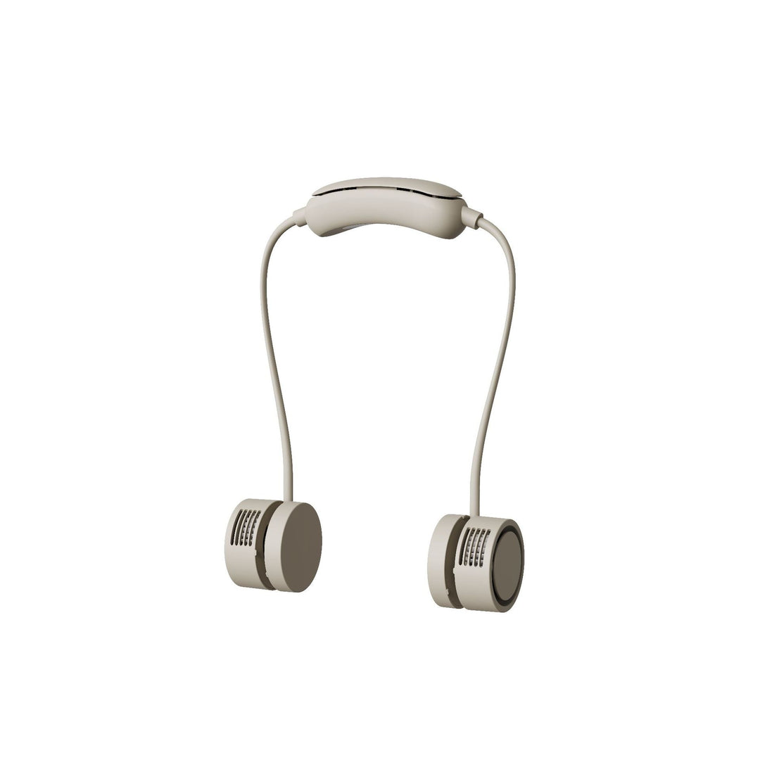 Unisex Nackenventilator Tragbar mit Dual-Lüfter und USB-Ladefunktion 4