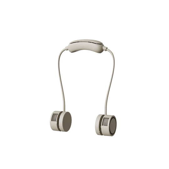 Unisex Nackenventilator Tragbar mit Dual-Lüfter und USB-Ladefunktion 4