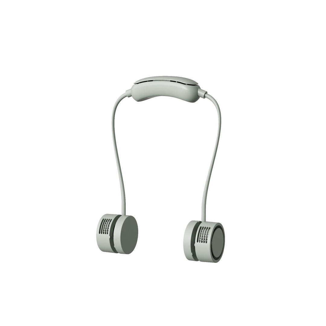 Unisex Nackenventilator Tragbar mit Dual-Lüfter und USB-Ladefunktion 6
