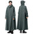 Unisex Regenmantel Lang Oxford Gewebe Wasserdicht mit Kapuze 7