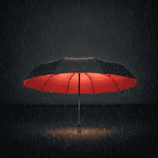 Unisex Regenschirm Groß Sturmsicher für Windige Tage 1