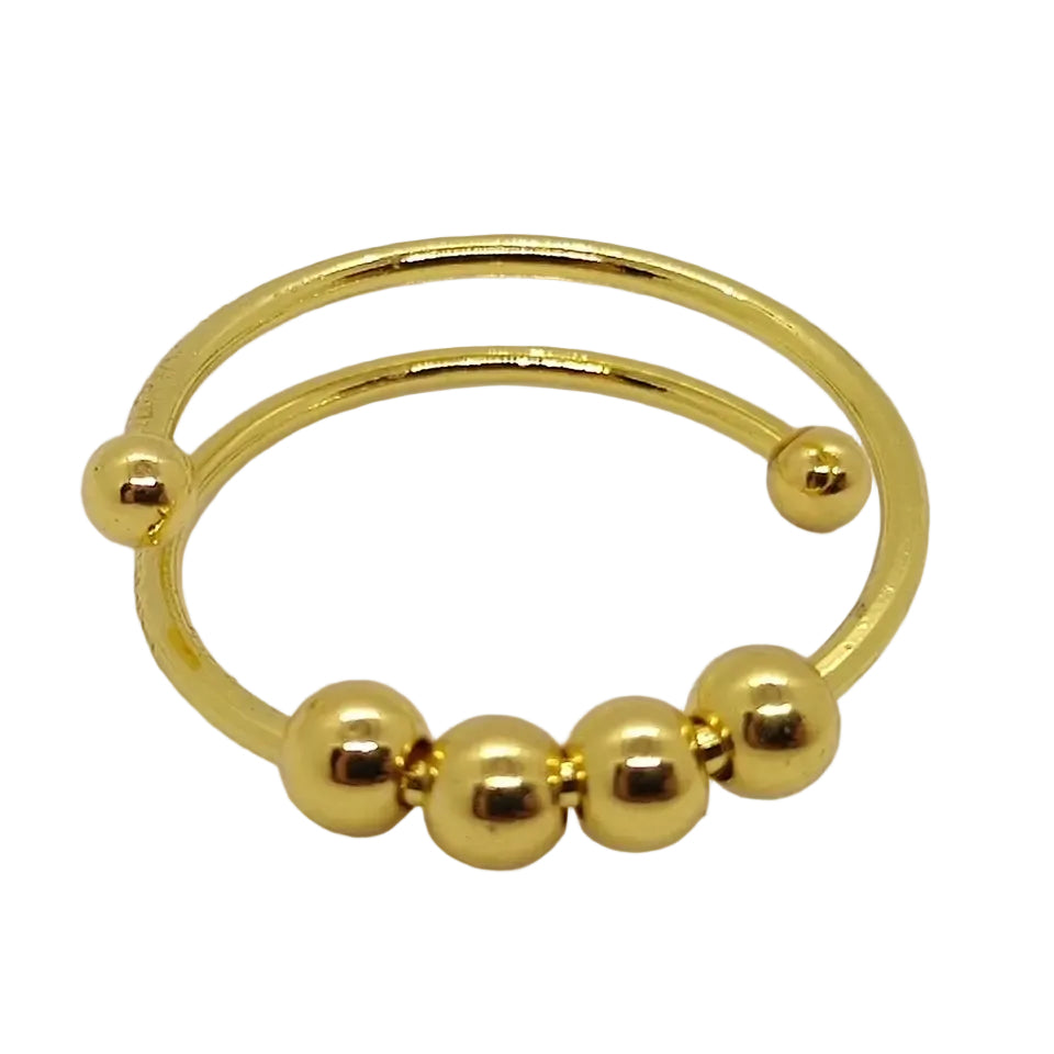 Unisex Ring Mit Beruhigender Drehbewegung Stilvolles Design 1
