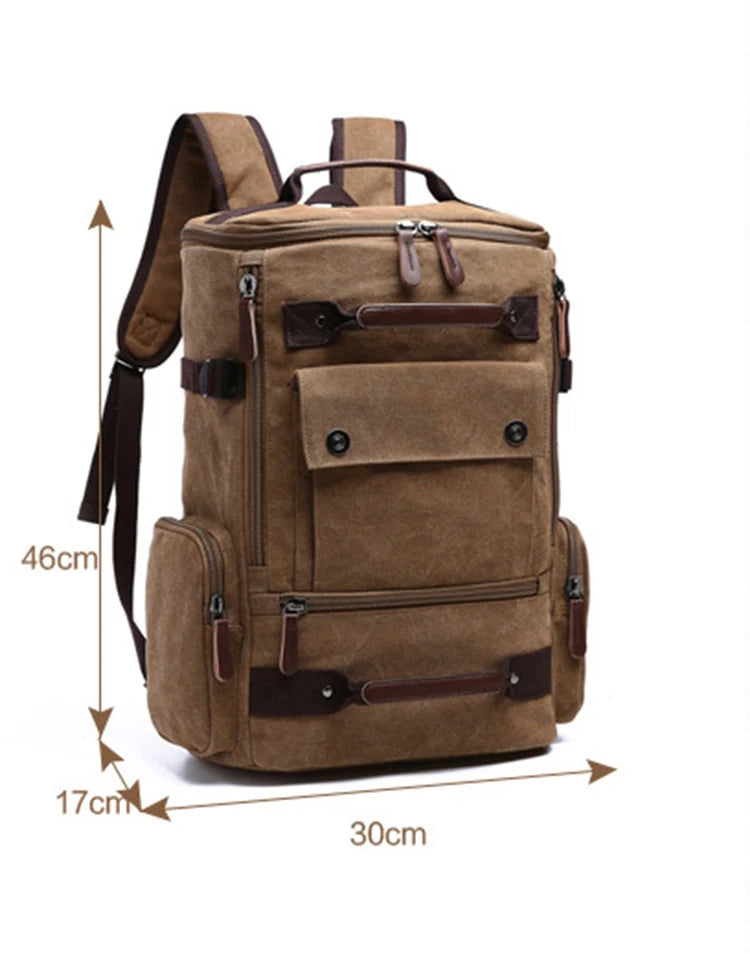 Unisex Rucksack Vintage für Alltag und Abenteuer 6