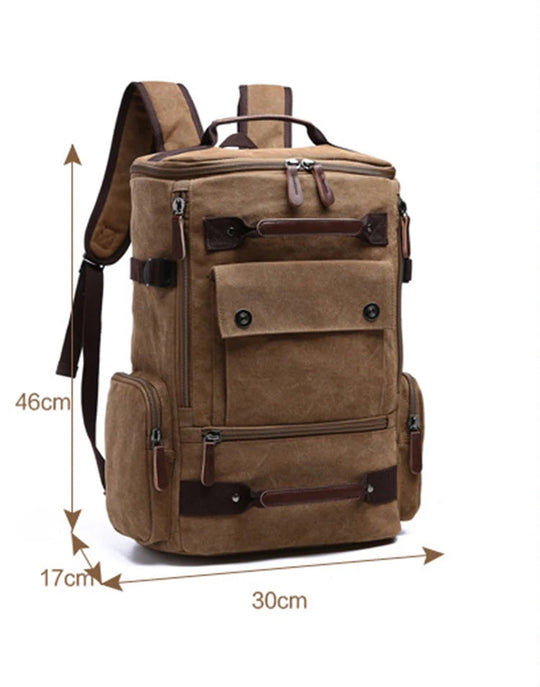 Unisex Rucksack Vintage für Alltag und Abenteuer 6