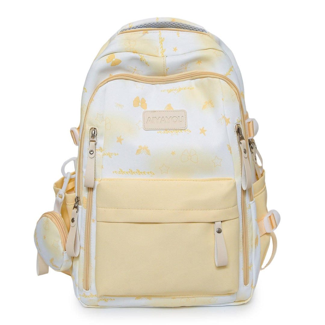 Unisex Rucksack mit Muster und praktischem Design 3
