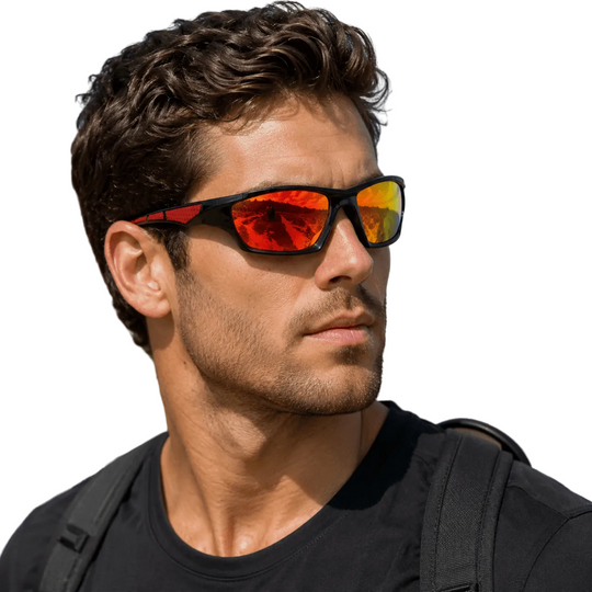 Unisex Runde Sonnenbrille im Vintage-Stil 0