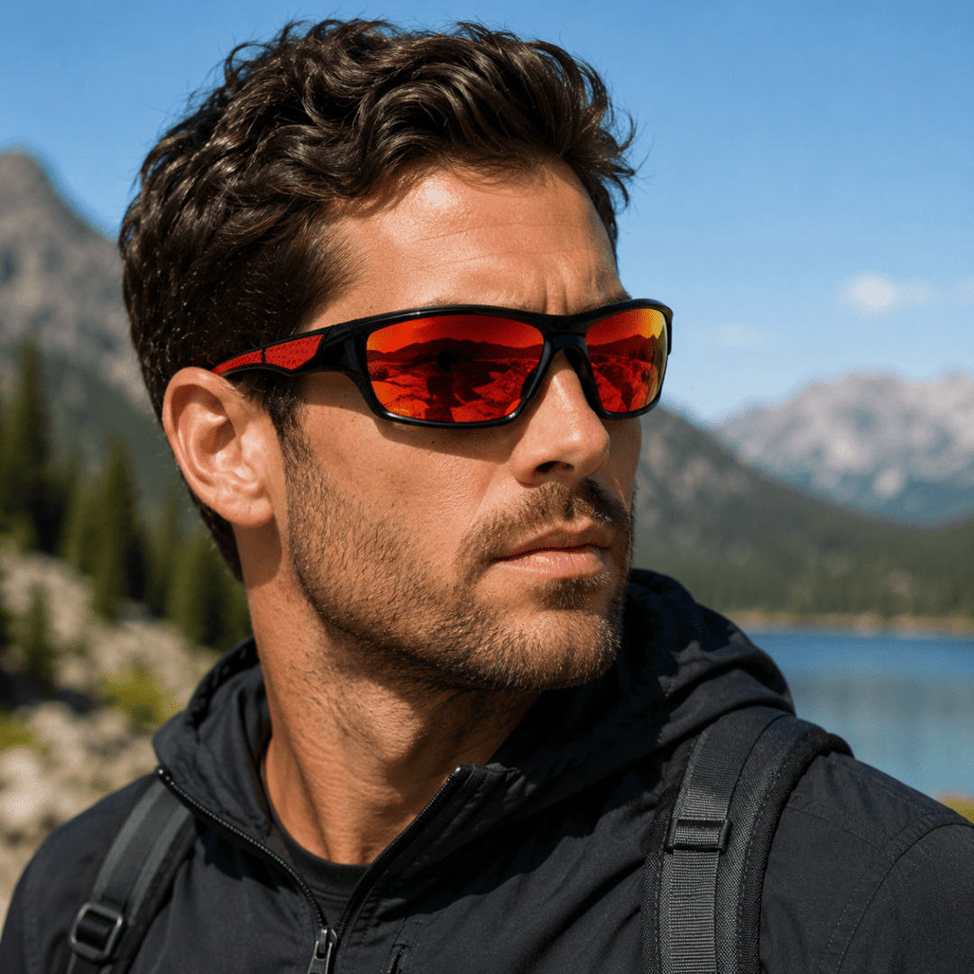 Unisex Runde Sonnenbrille im Vintage-Stil 1