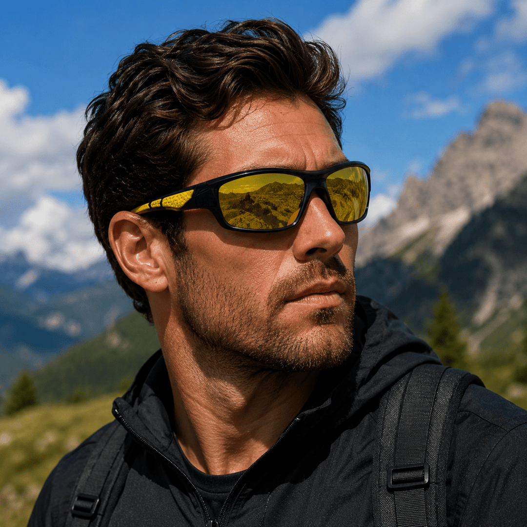Unisex Runde Sonnenbrille im Vintage-Stil 7
