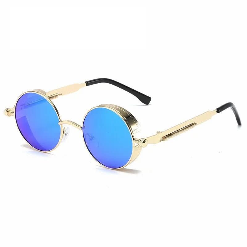 Unisex Runde Vintage Sonnenbrille Retro-Stil 9