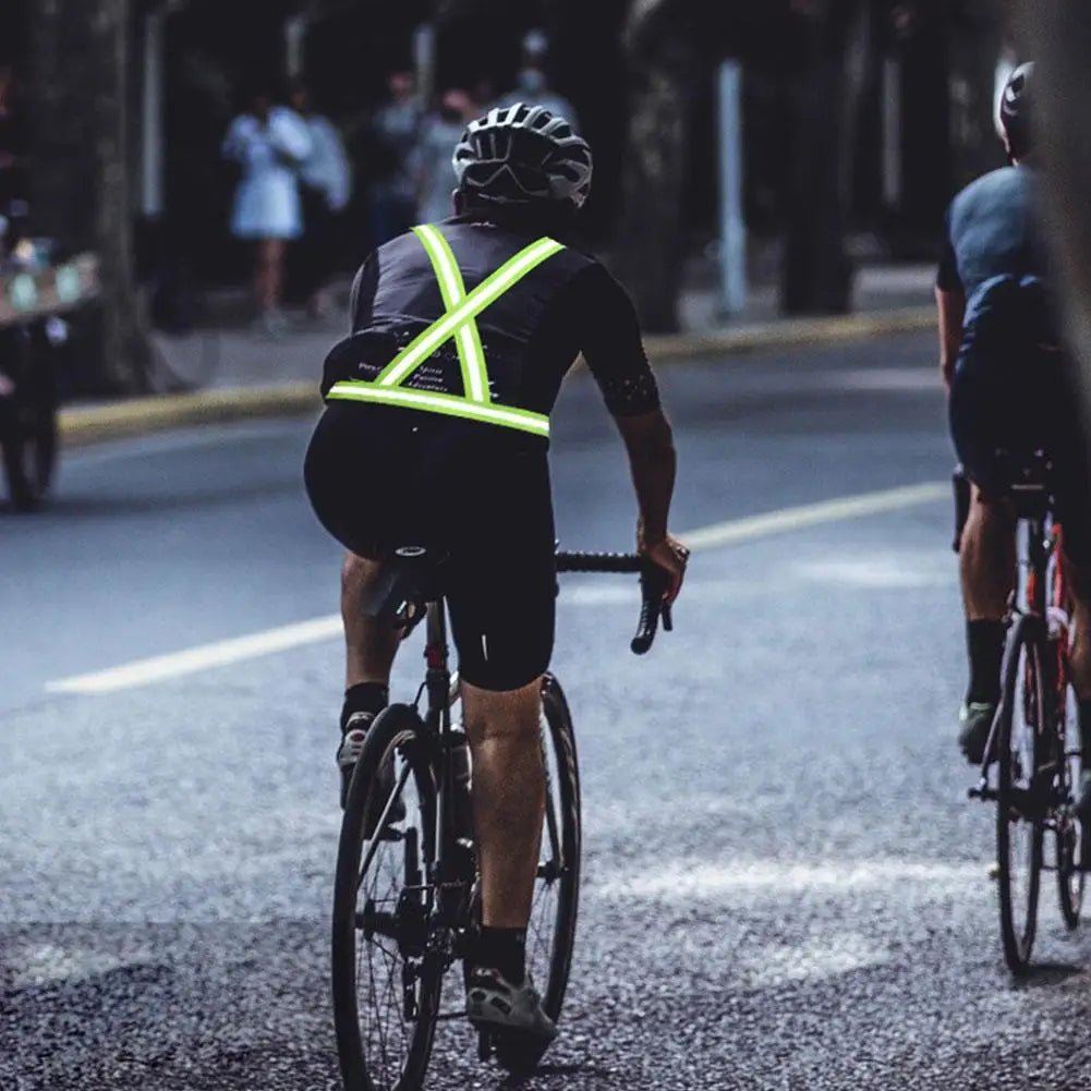 Unisex Sicherheitsweste mit Reflektoren für Laufen und Radfahren 1