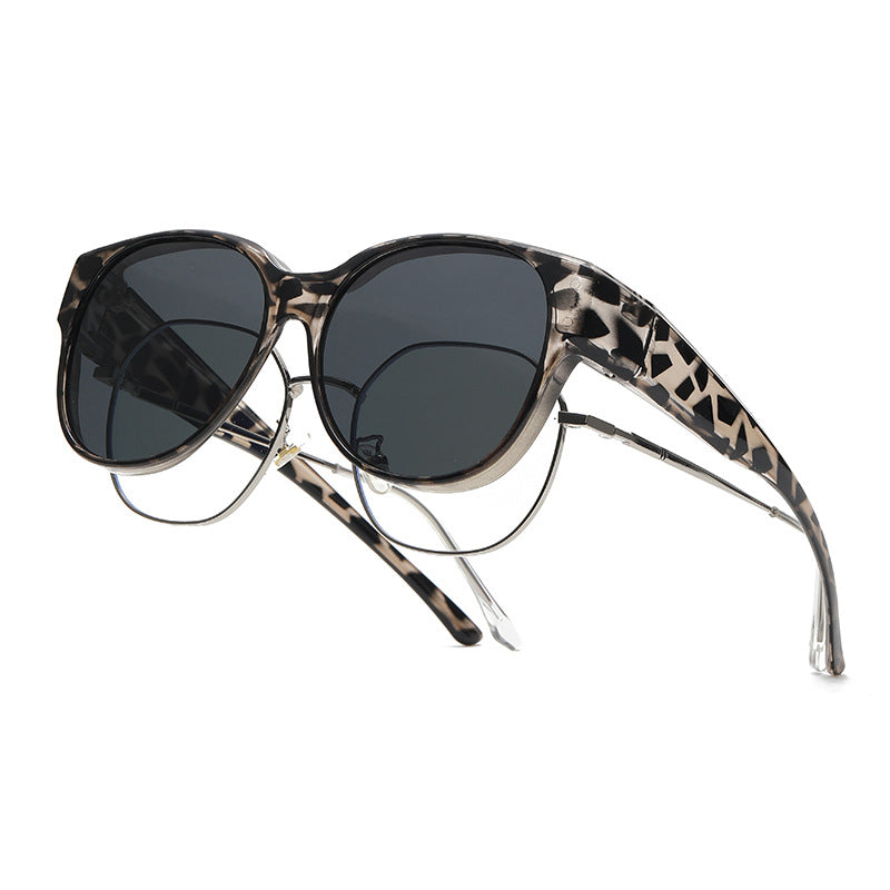 Unisex Sonnenbrille Fit Over Cat-Eye Design mit Polarisierenden Gläsern 14