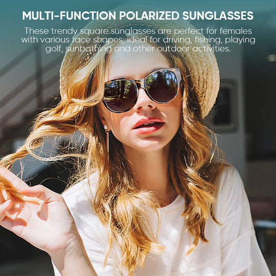 Unisex Sonnenbrille Fit Over Cat-Eye Design mit Polarisierenden Gläsern 5