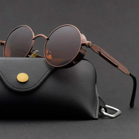 Unisex Sonnenbrille Vintage Retro-Design mit Polarisierter UV400 Schutz 0