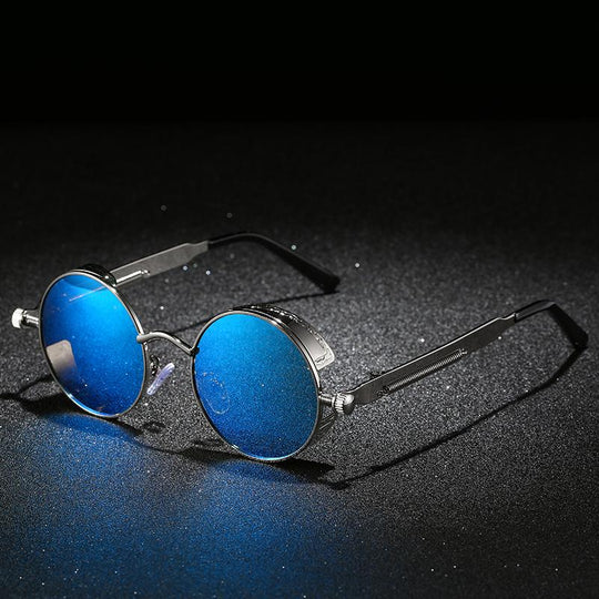 Unisex Sonnenbrille Vintage Retro-Design mit Polarisierter UV400 Schutz 2