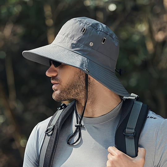 Unisex Sonnenhut Mit Breiter Krempe Für Outdoor-Aktivitäten 3