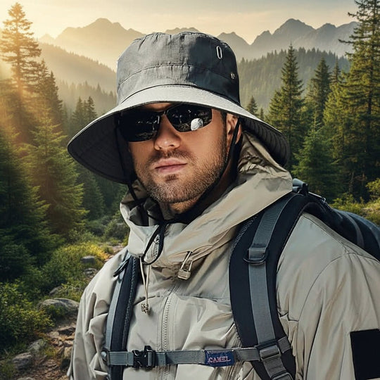 Unisex Sonnenhut mit Breiter Krempe für Outdoor-Aktivitäten 1