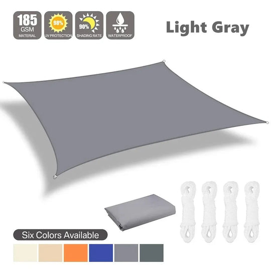 Unisex Sonnenschutz Segel Wasserdicht für Outdoor Garten Terrasse 10