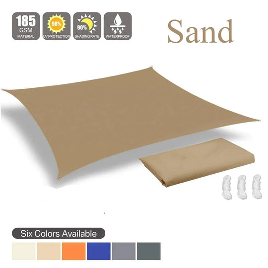 Unisex Sonnenschutz Segel Wasserdicht für Outdoor Garten Terrasse 11