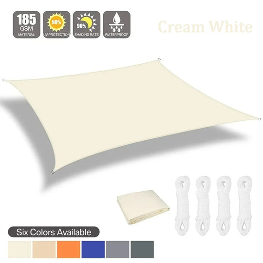 Unisex Sonnenschutz Segel Wasserdicht für Outdoor Garten Terrasse 17