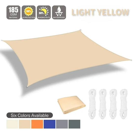 Unisex Sonnenschutz Segel Wasserdicht für Outdoor Garten Terrasse 19
