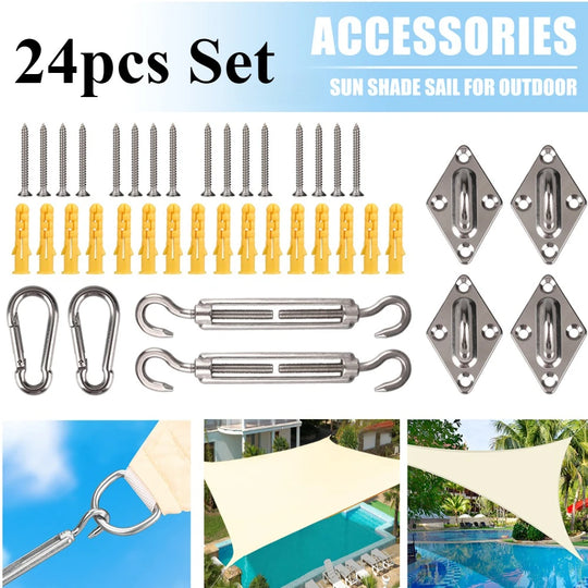 Unisex Sonnenschutz Segel Wasserdicht für Outdoor Garten Terrasse 4