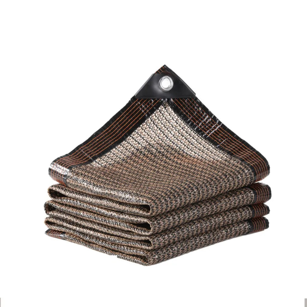 Unisex Sonnenschutznetz mit Ösen für Terrasse und Garten 6