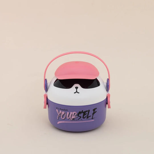 Unisex Speisebox mit Tiermotiv Mehrlagig 6