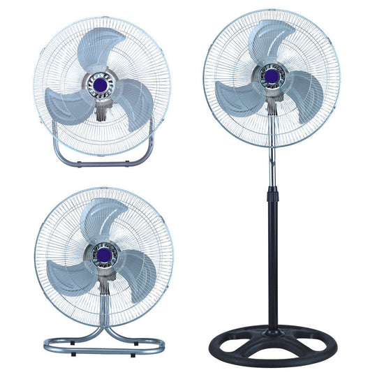 Unisex Standventilator Höhenverstellbar Leise mit Mehrfachgeschwindigkeiten 1