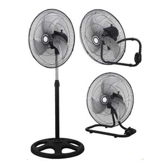 Unisex Standventilator Höhenverstellbar Leise mit Mehrfachgeschwindigkeiten 2
