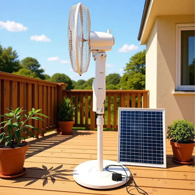 Unisex Standventilator Solarbetrieben mit Smart Control 1