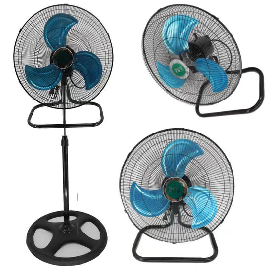 Unisex Standventilator mit verstellbarem Neigungswinkel und mehrstufiger Geschwindigkeitsregelung 1
