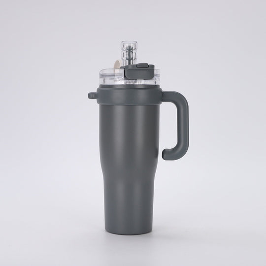 Unisex Thermo Trinkbecher Isoliert für Unterwegs, Mehrwegbecher für Heiß- und Kaltgetränke 0