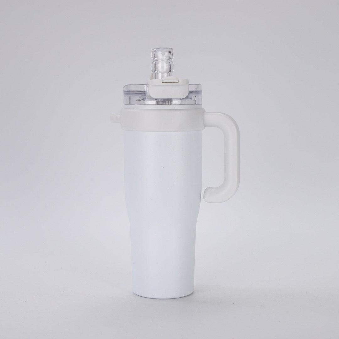 Unisex Thermo Trinkbecher Isoliert für Unterwegs, Mehrwegbecher für Heiß- und Kaltgetränke 7