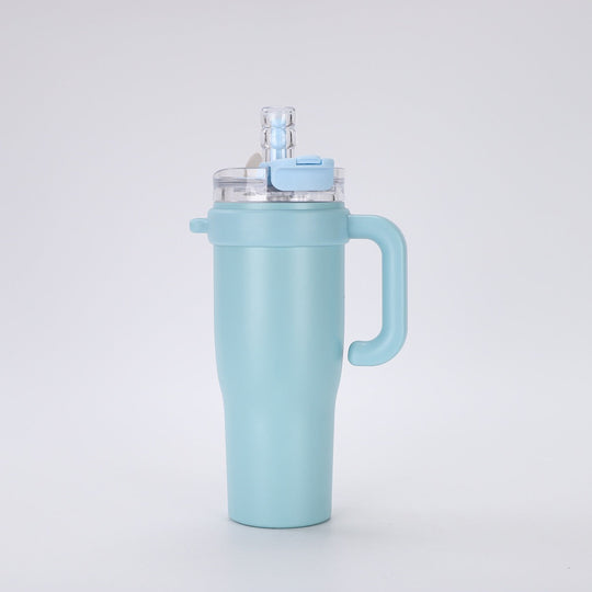 Unisex Thermo Trinkbecher Isoliert für Unterwegs, Mehrwegbecher für Heiß- und Kaltgetränke 8