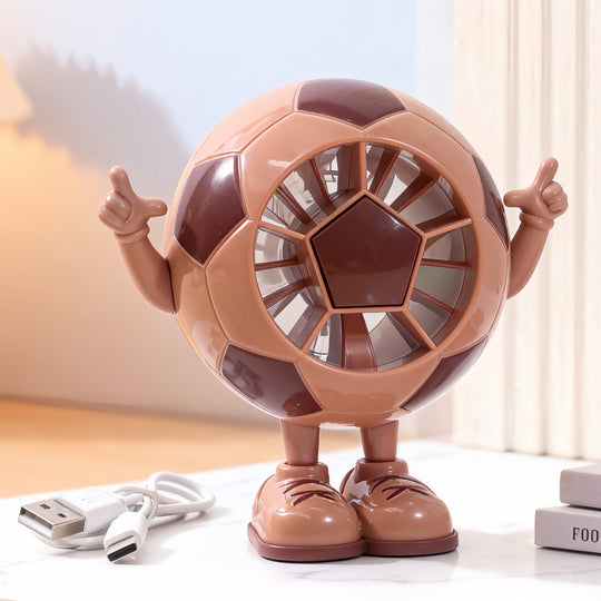 Unisex Tischventilator Kompakt USB Betrieb Leiser DC-Motor Figurendesign 1