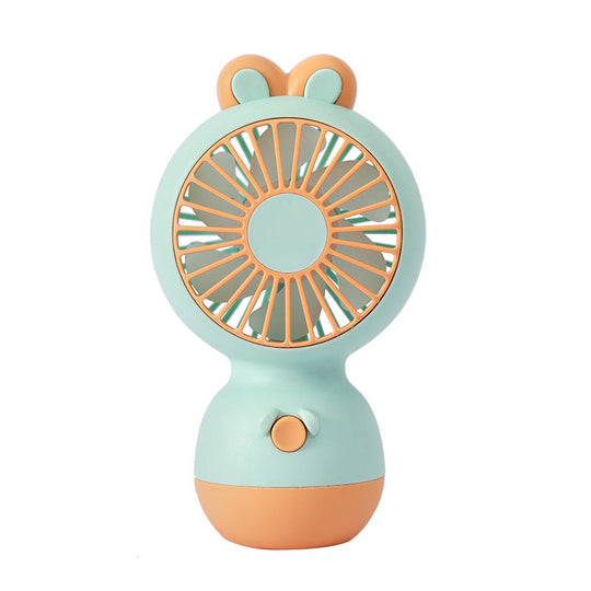 Unisex Tischventilator Kompakt USB Betrieb Leiser DC-Motor Figurendesign 11