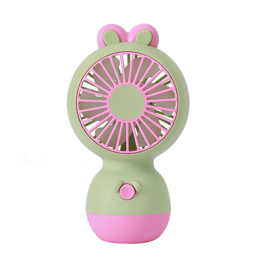Unisex Tischventilator Kompakt USB Betrieb Leiser DC-Motor Figurendesign 13