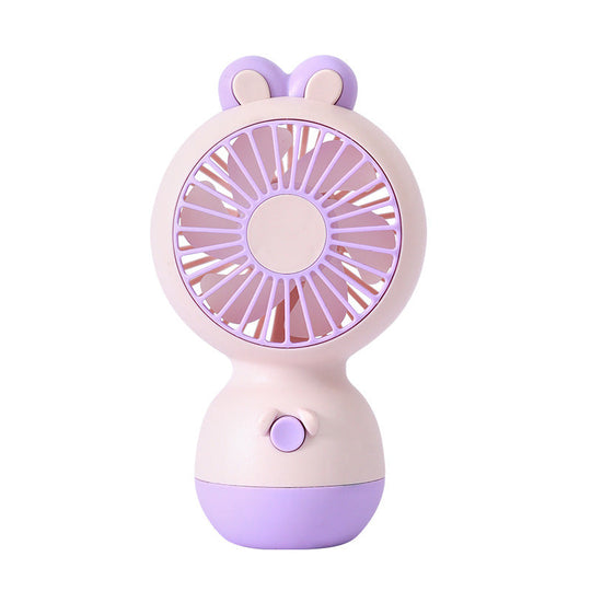 Unisex Tischventilator Kompakt USB Betrieb Leiser DC-Motor Figurendesign 28