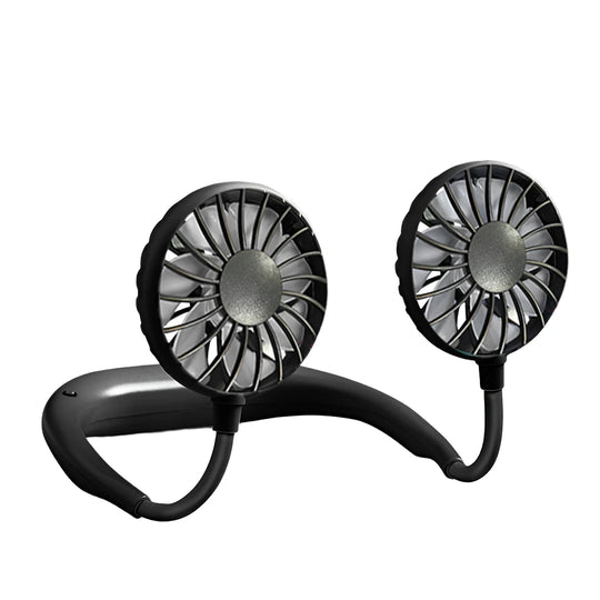 Unisex Tragbarer Nackenventilator mit Wiederaufladbarer Batterie und Drei Geschwindigkeitsstufen 15