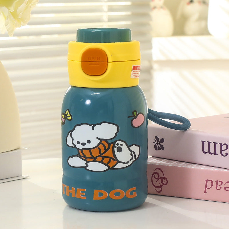 Unisex Trinkflasche Kinder Bären-Design Praktisch und Tragbar 7